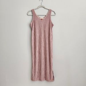 Vintage Victoria's Secret Nightgown Dress in Mauve Pink - Size S